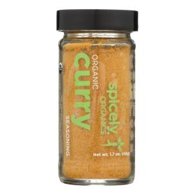 Spicely Organics - Organic Curry - Powder - Case Of 3 - 1.7 Oz.