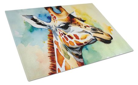 NEW Giraffe Glass Cutting Board Decorative Tempered Glass Kitchen Cutting and Serving Board Large Size Chopping Board